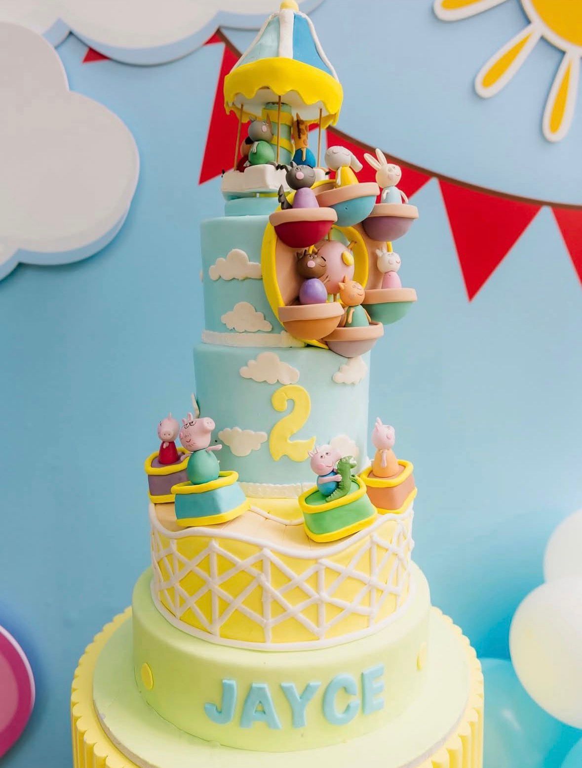 4-Tier Celebration Cake